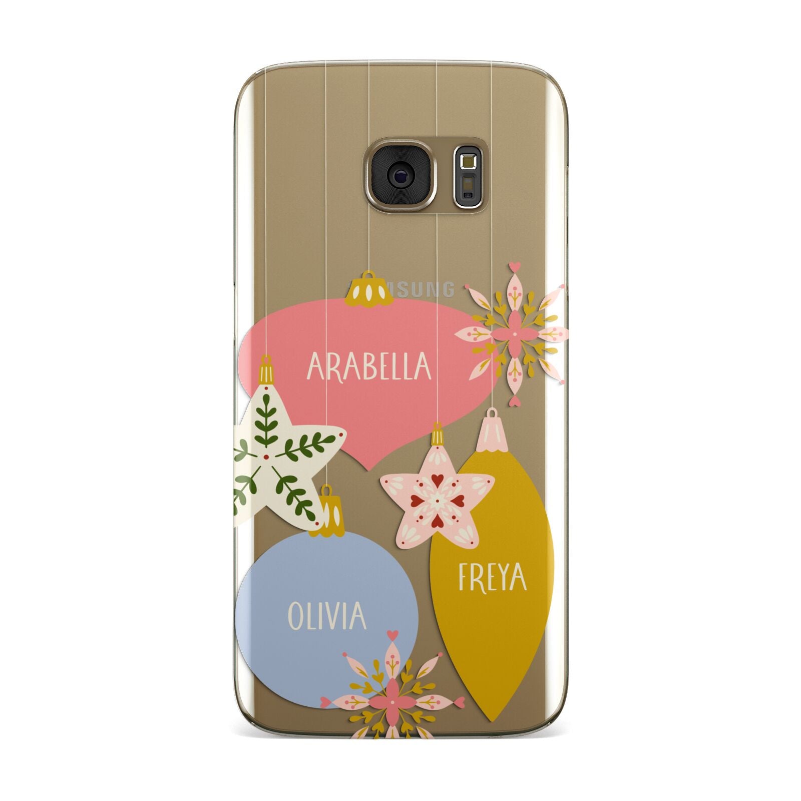 Personalised Christmas Bauble Samsung Galaxy Case