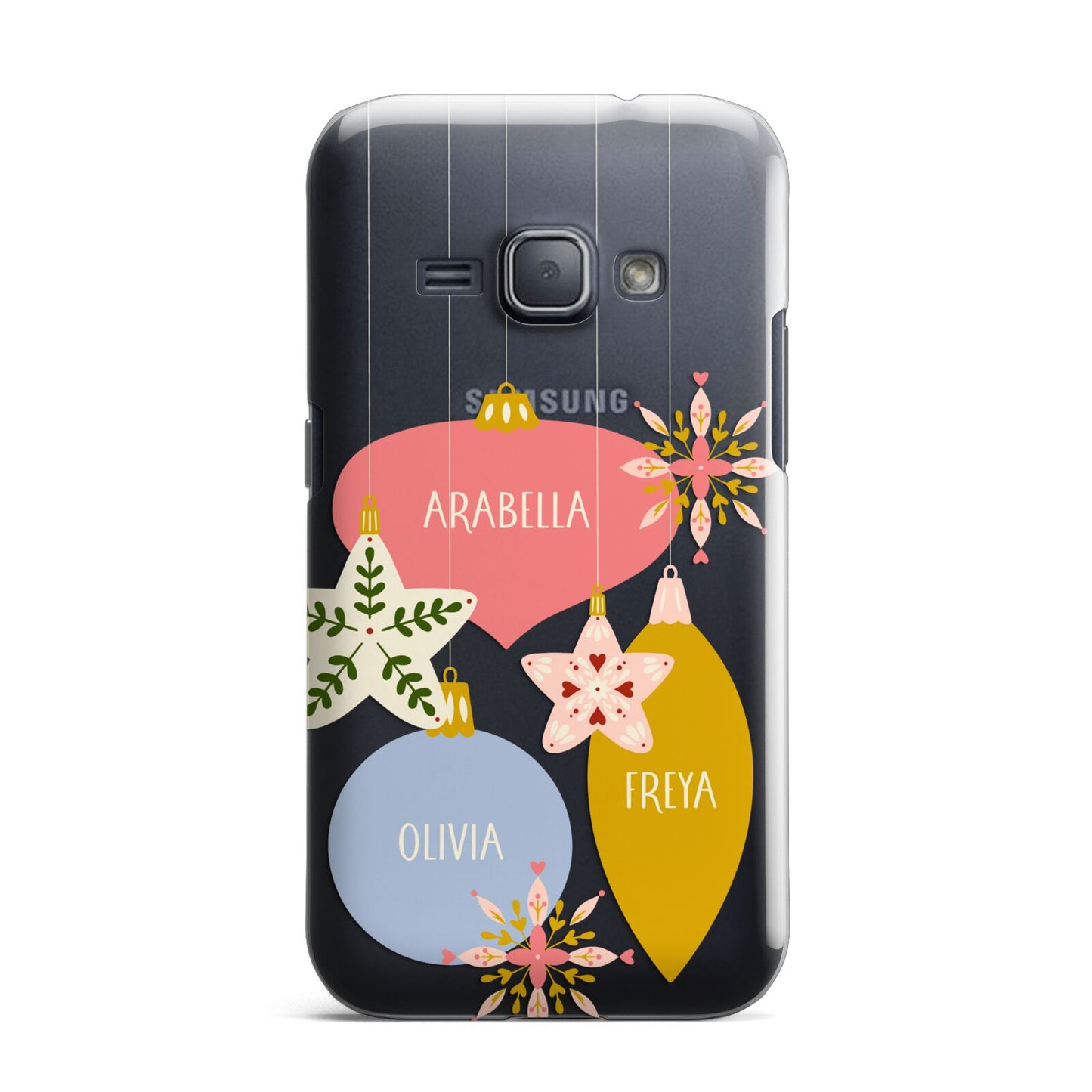 Personalised Christmas Bauble Samsung Galaxy J1 2016 Case