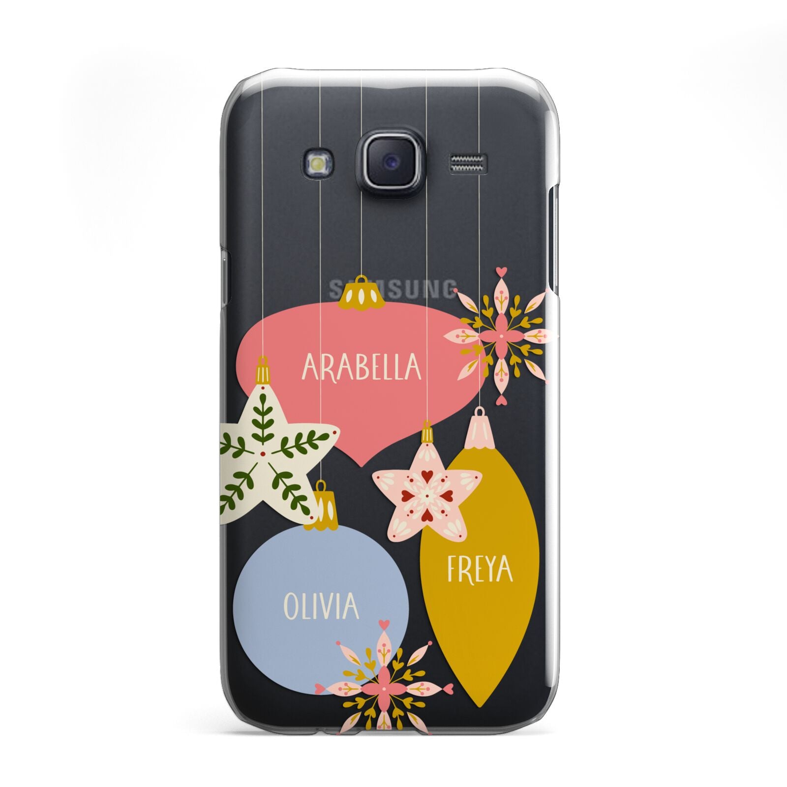Personalised Christmas Bauble Samsung Galaxy J5 Case