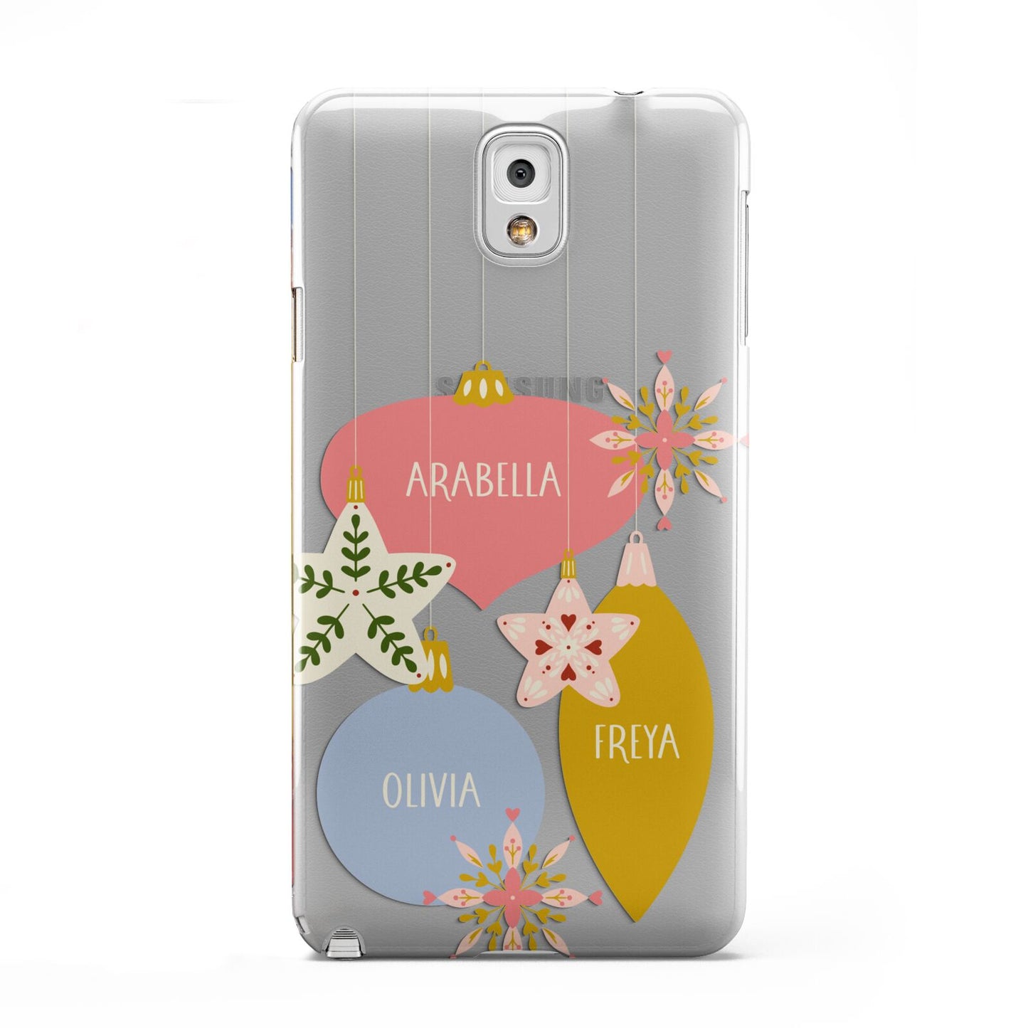 Personalised Christmas Bauble Samsung Galaxy Note 3 Case
