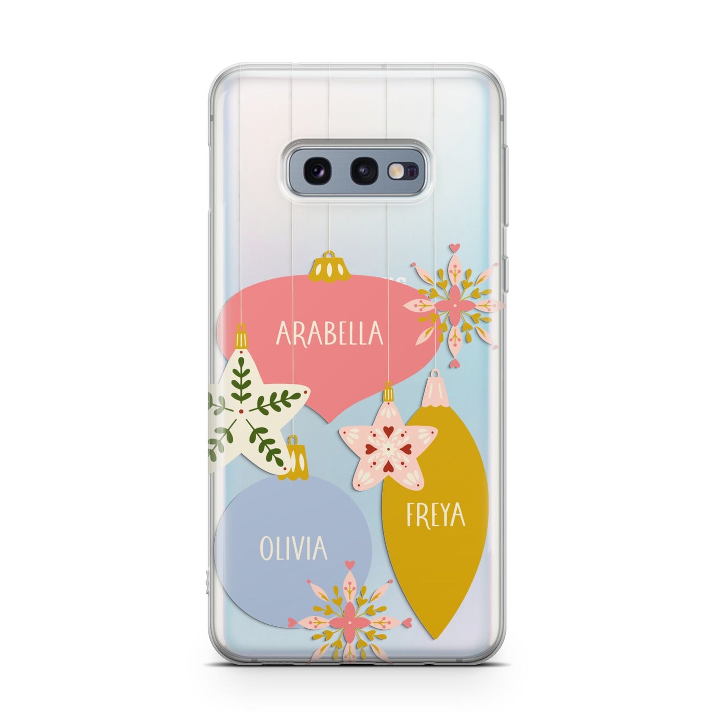 Personalised Christmas Bauble Samsung Galaxy S10E Case