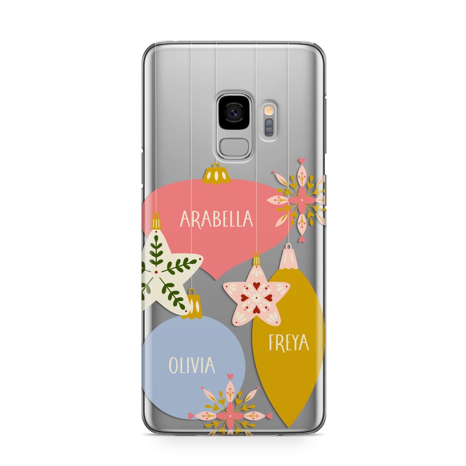 Personalised Christmas Bauble Samsung Galaxy S9 Case