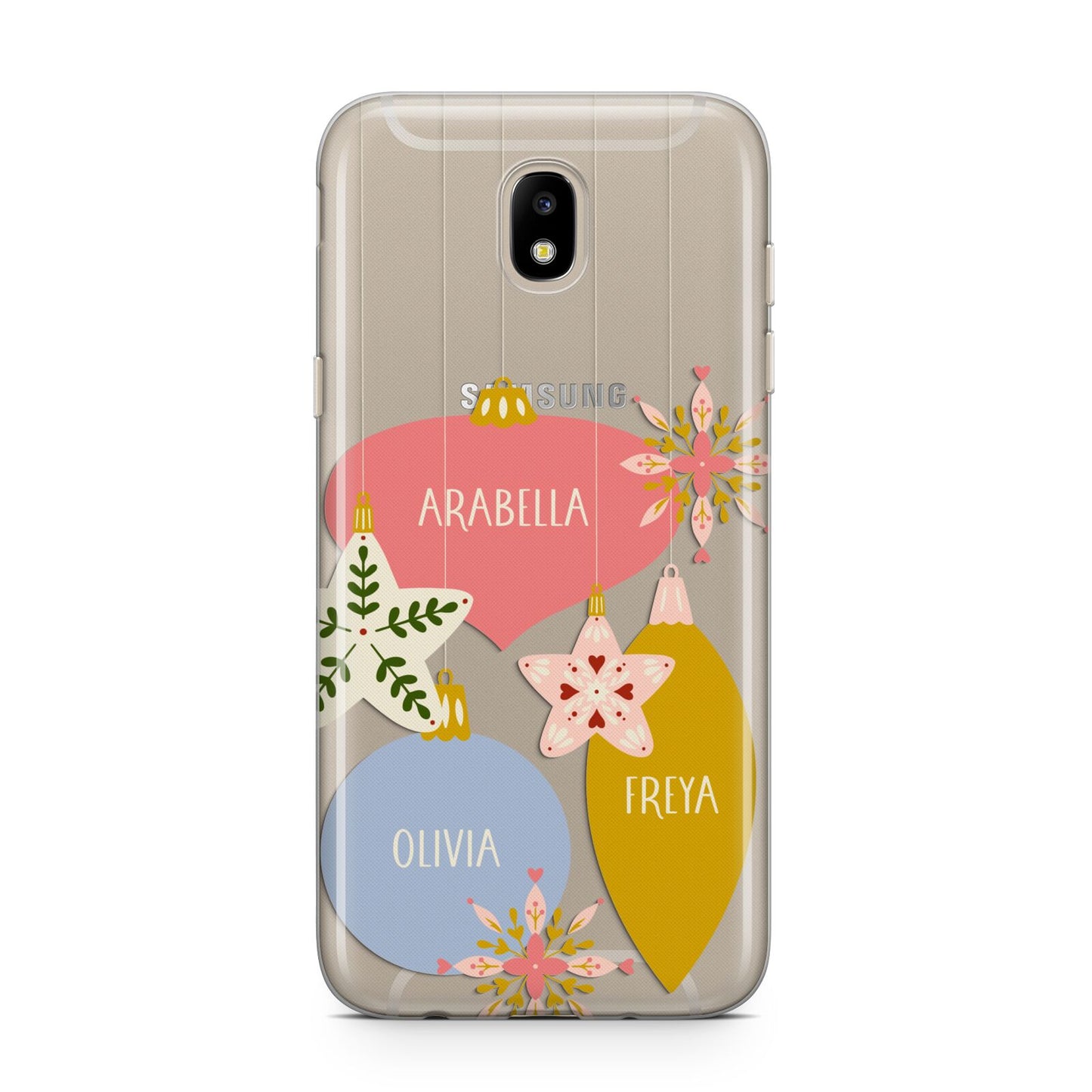 Personalised Christmas Bauble Samsung J5 2017 Case