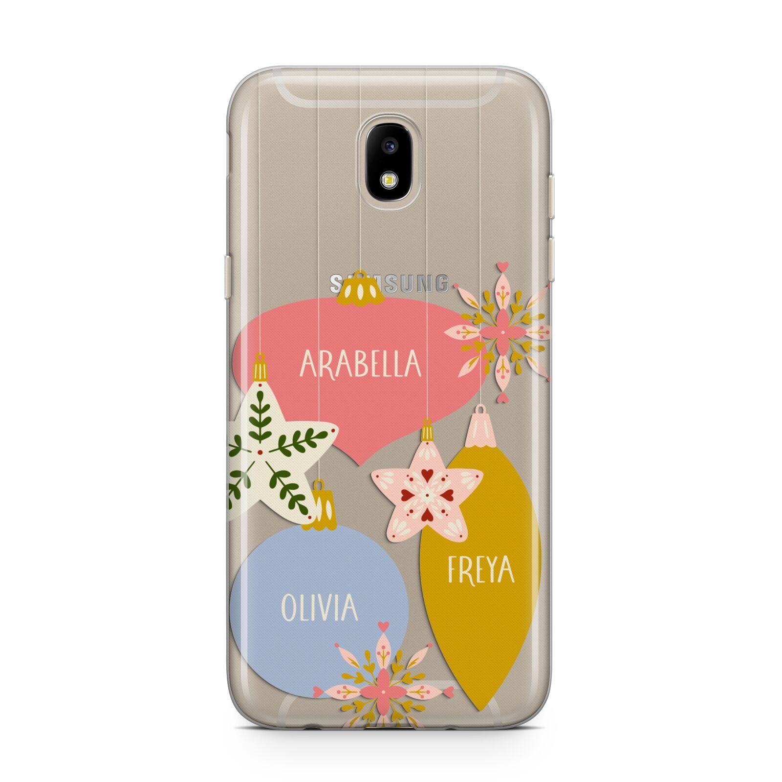 Personalised Christmas Bauble Samsung J5 2017 Case