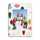 Personalised Christmas Baubles Apple iPad Grey Case