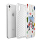 Personalised Christmas Baubles Apple iPhone XR White 3D Tough Case Expanded view