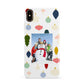 Personalised Christmas Baubles Apple iPhone Xs Max 3D Snap Case