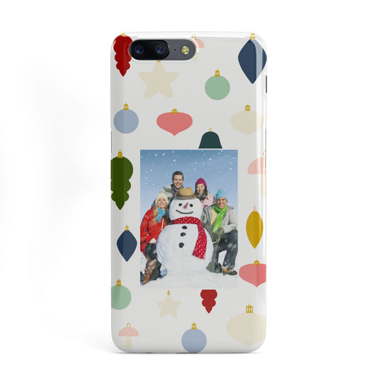 Personalised Christmas Baubles OnePlus Case