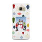 Personalised Christmas Baubles Samsung Galaxy A5 2016 Case on gold phone