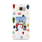 Personalised Christmas Baubles Samsung Galaxy A9 2016 Case on gold phone