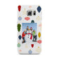 Personalised Christmas Baubles Samsung Galaxy S6 Edge Case