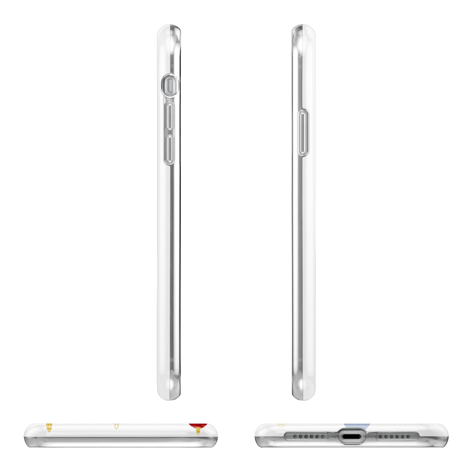 Personalised Christmas Baubles iPhone 11 Pro 3D Tough Case Angle Images