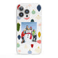 Personalised Christmas Baubles iPhone 13 Pro Clear Bumper Case