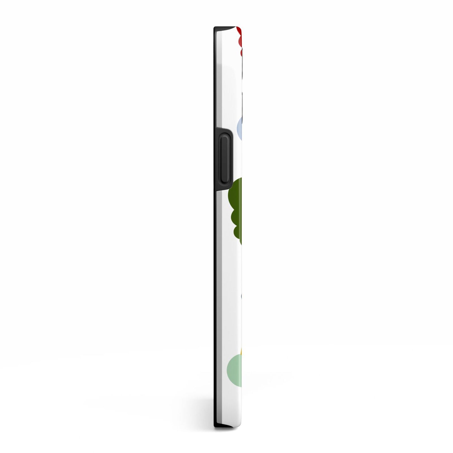 Personalised Christmas Baubles iPhone 13 Pro Max Side Image 3D Tough Case