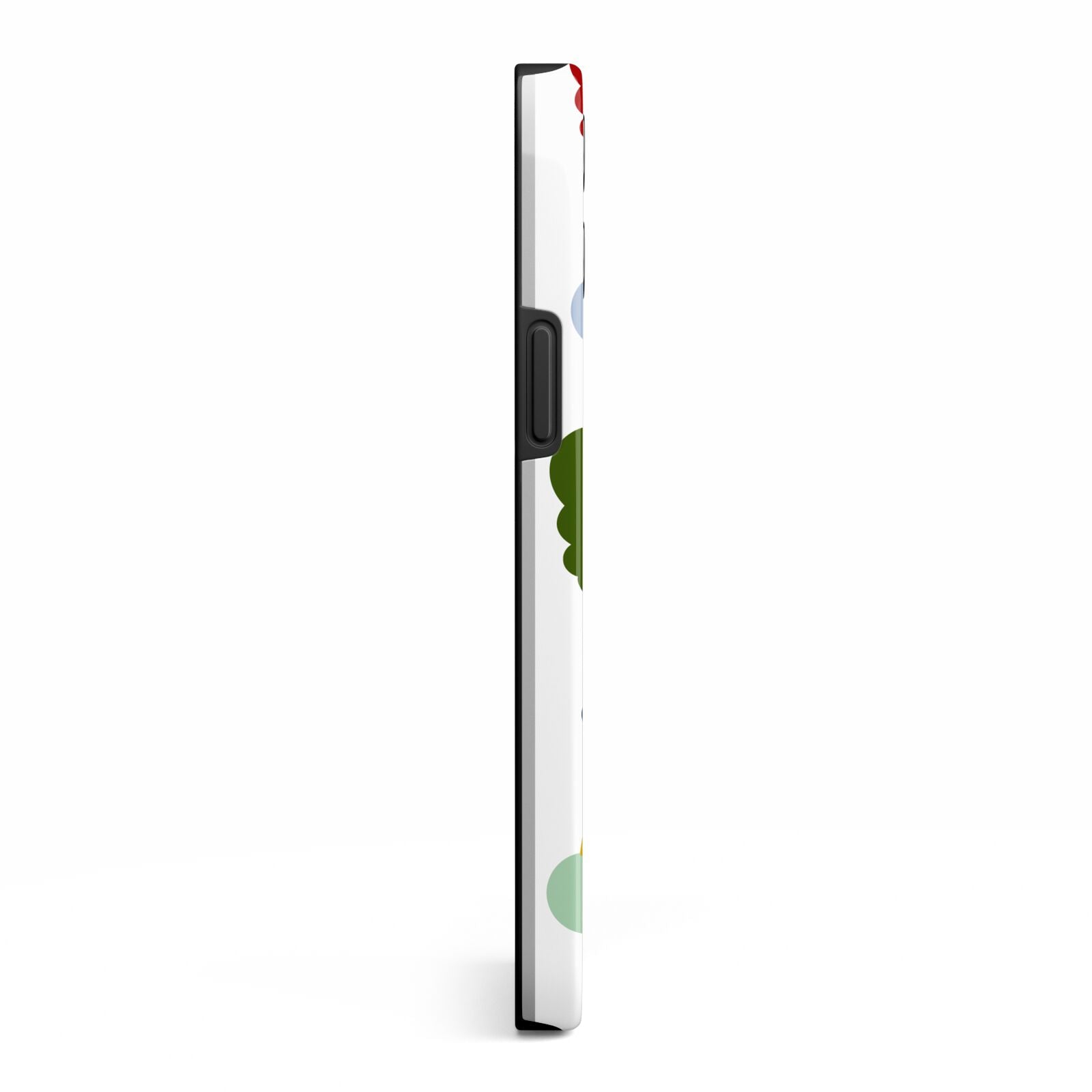 Personalised Christmas Baubles iPhone 13 Pro Max Side Image 3D Tough Case