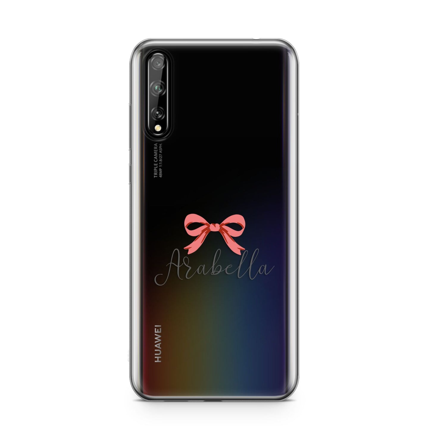 Personalised Christmas Bow Huawei Enjoy 10s Phone Case