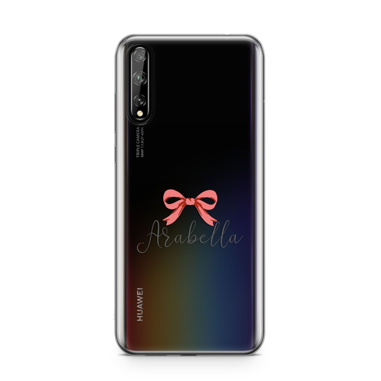 Personalised Christmas Bow Huawei Enjoy 10s Phone Case