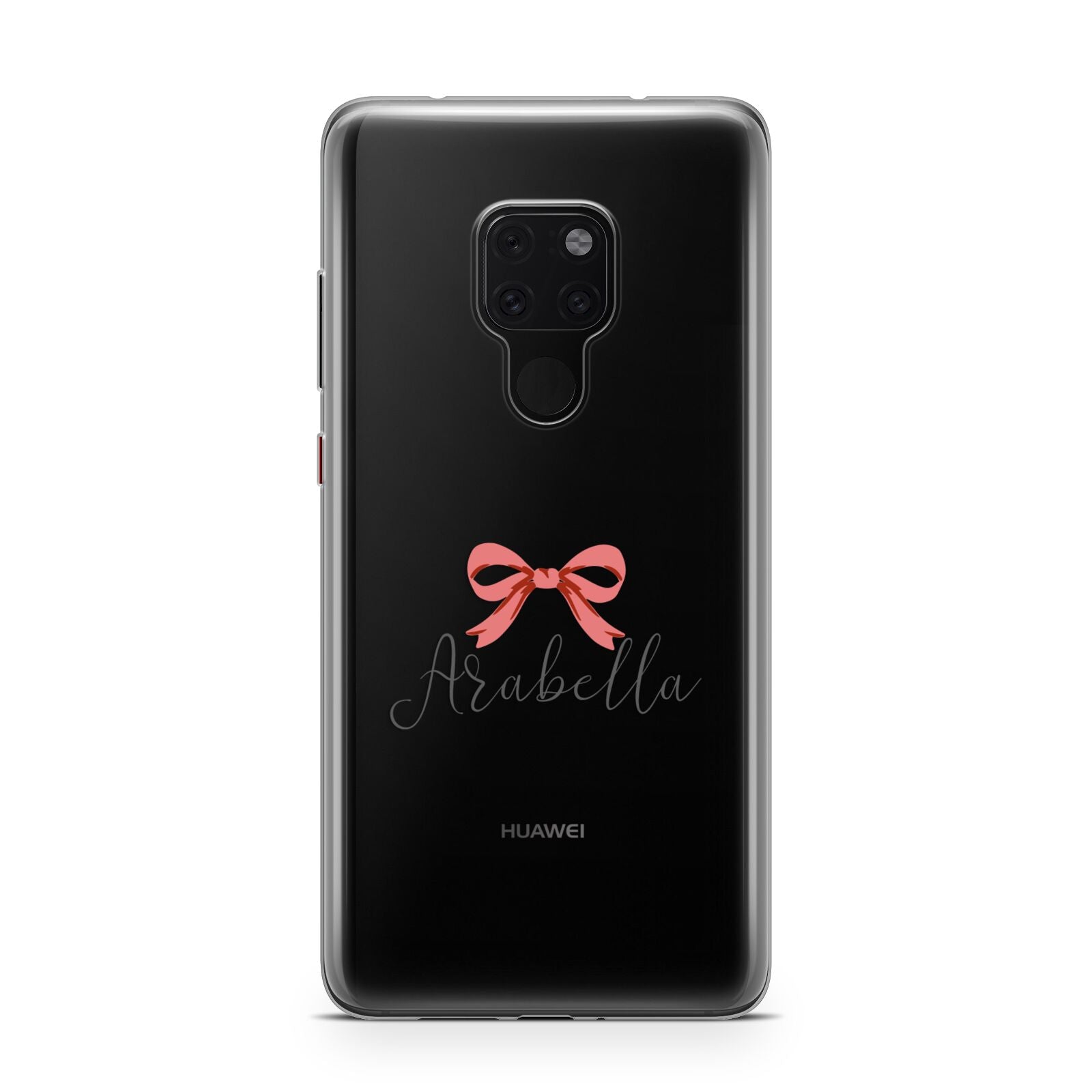 Personalised Christmas Bow Huawei Mate 20 Phone Case