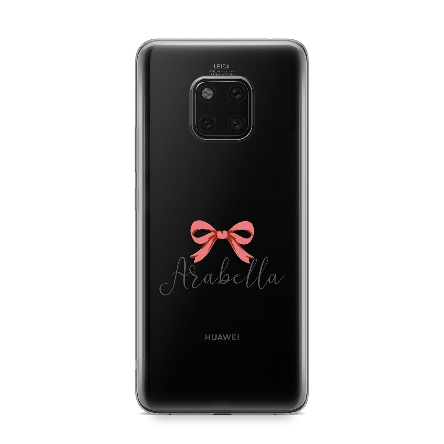 Personalised Christmas Bow Huawei Mate 20 Pro Phone Case
