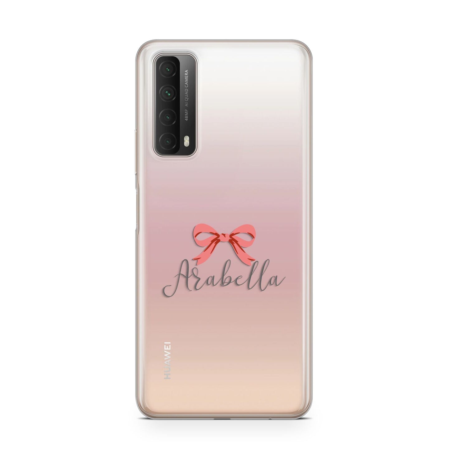 Personalised Christmas Bow Huawei P Smart 2021
