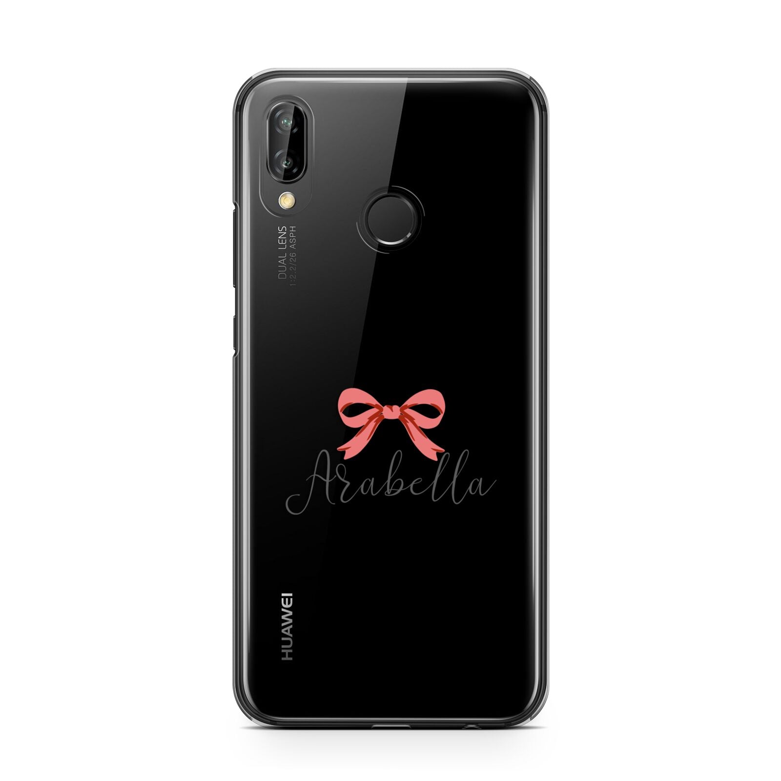 Personalised Christmas Bow Huawei P20 Lite Phone Case