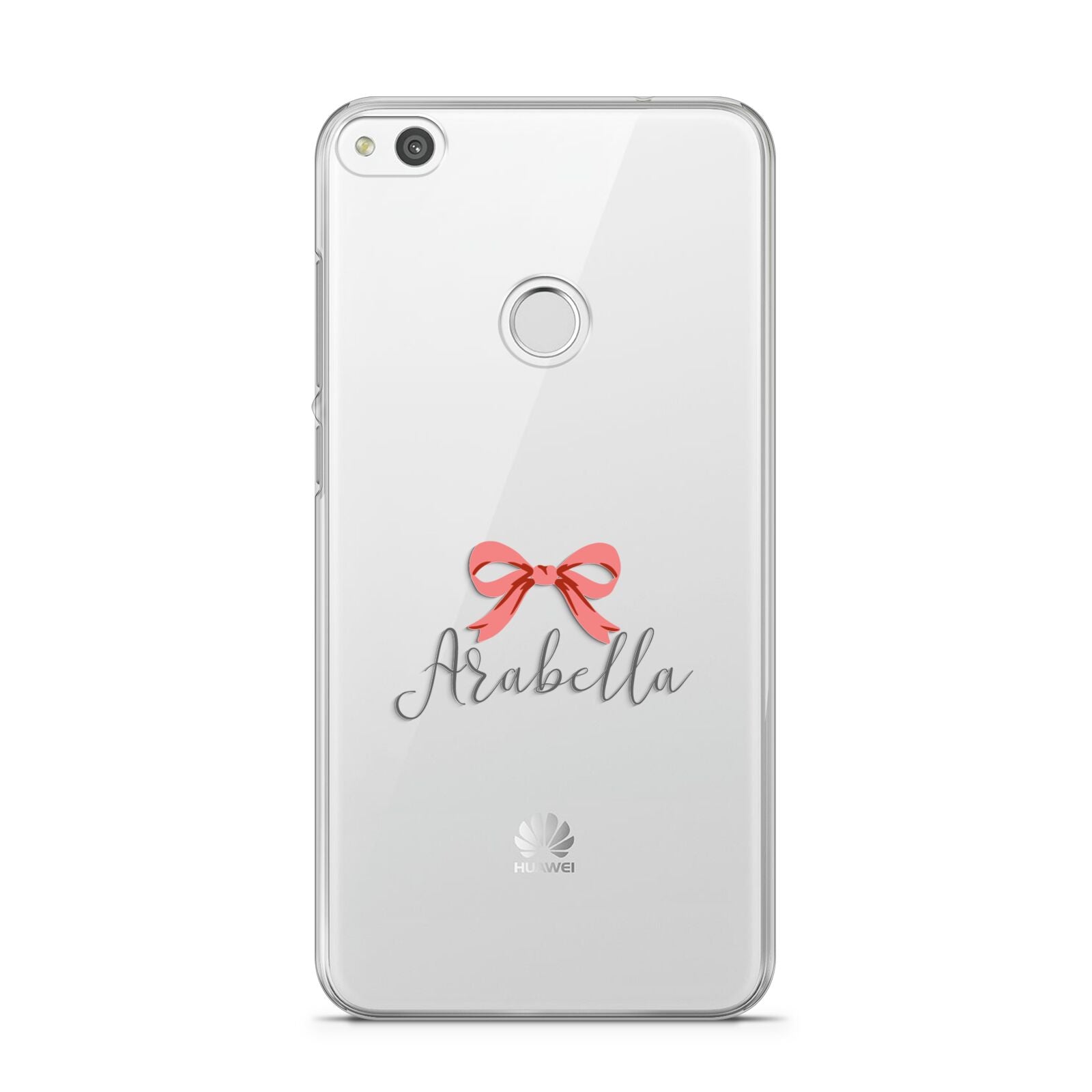 Personalised Christmas Bow Huawei P8 Lite Case