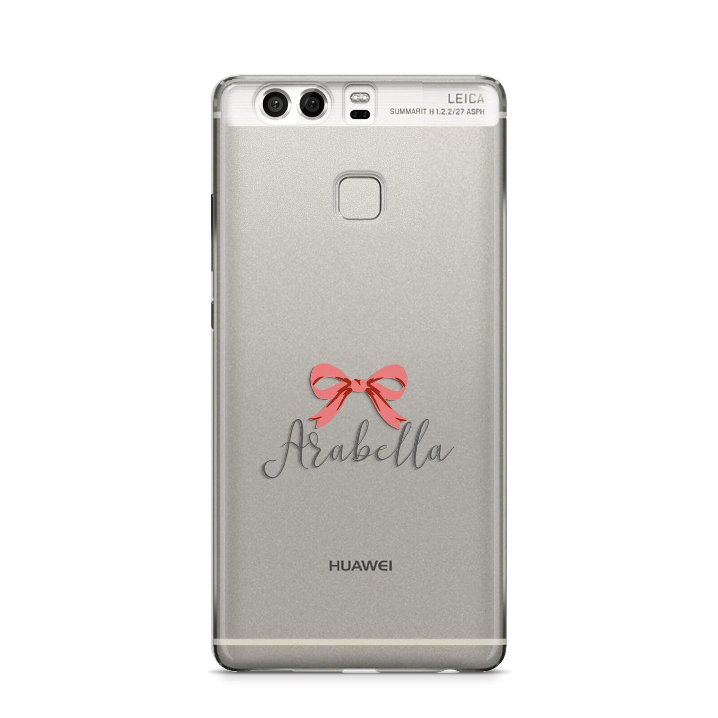 Personalised Christmas Bow Huawei P9 Case