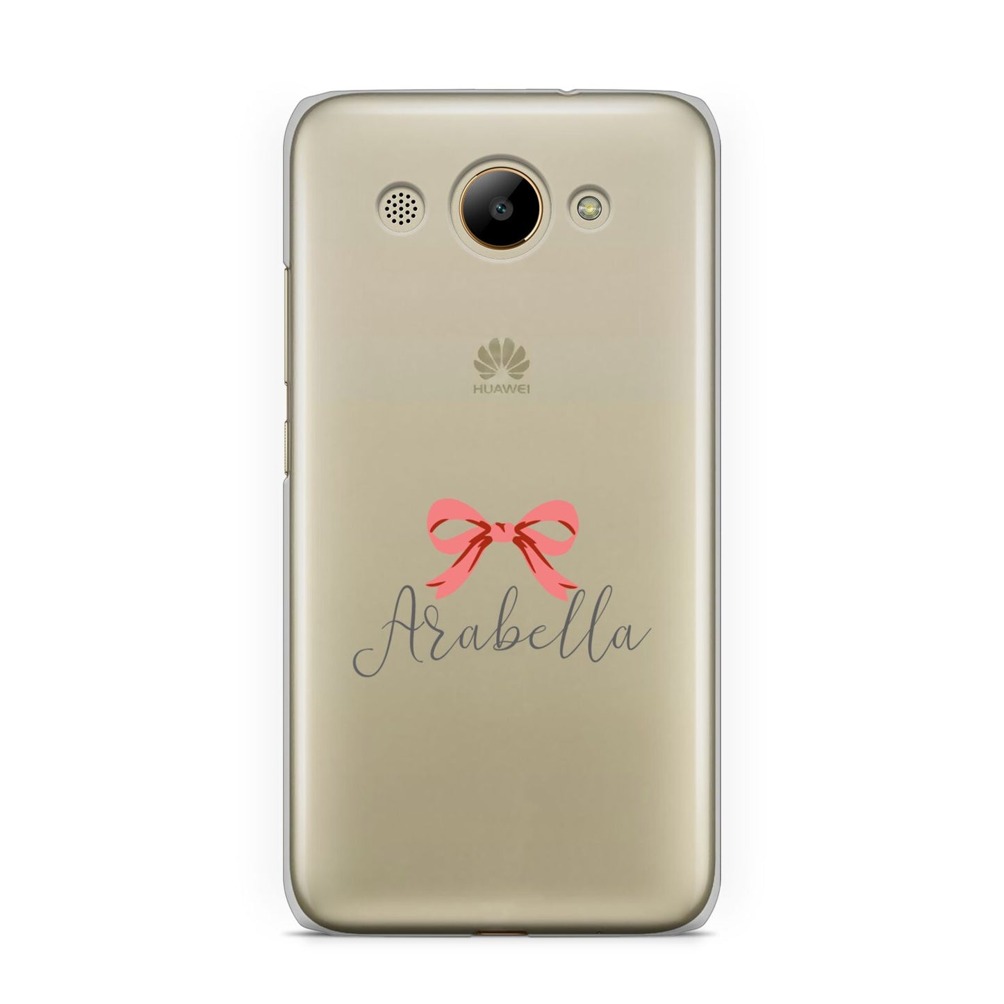 Personalised Christmas Bow Huawei Y3 2017