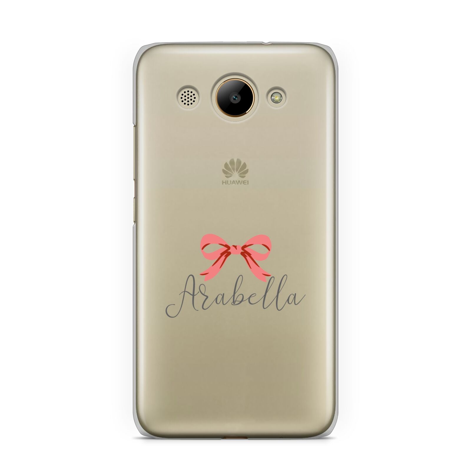 Personalised Christmas Bow Huawei Y3 2017