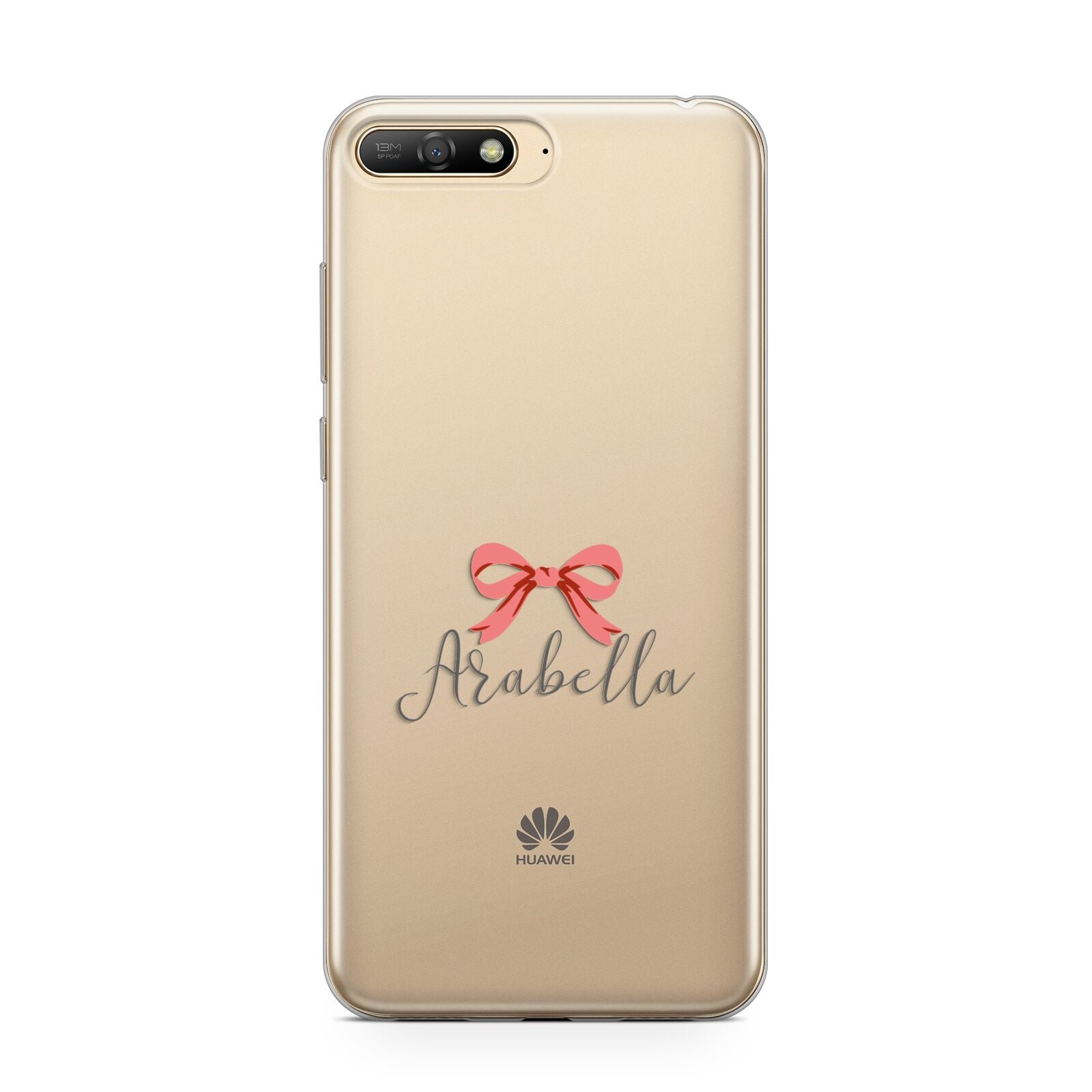 Personalised Christmas Bow Huawei Y6 2018