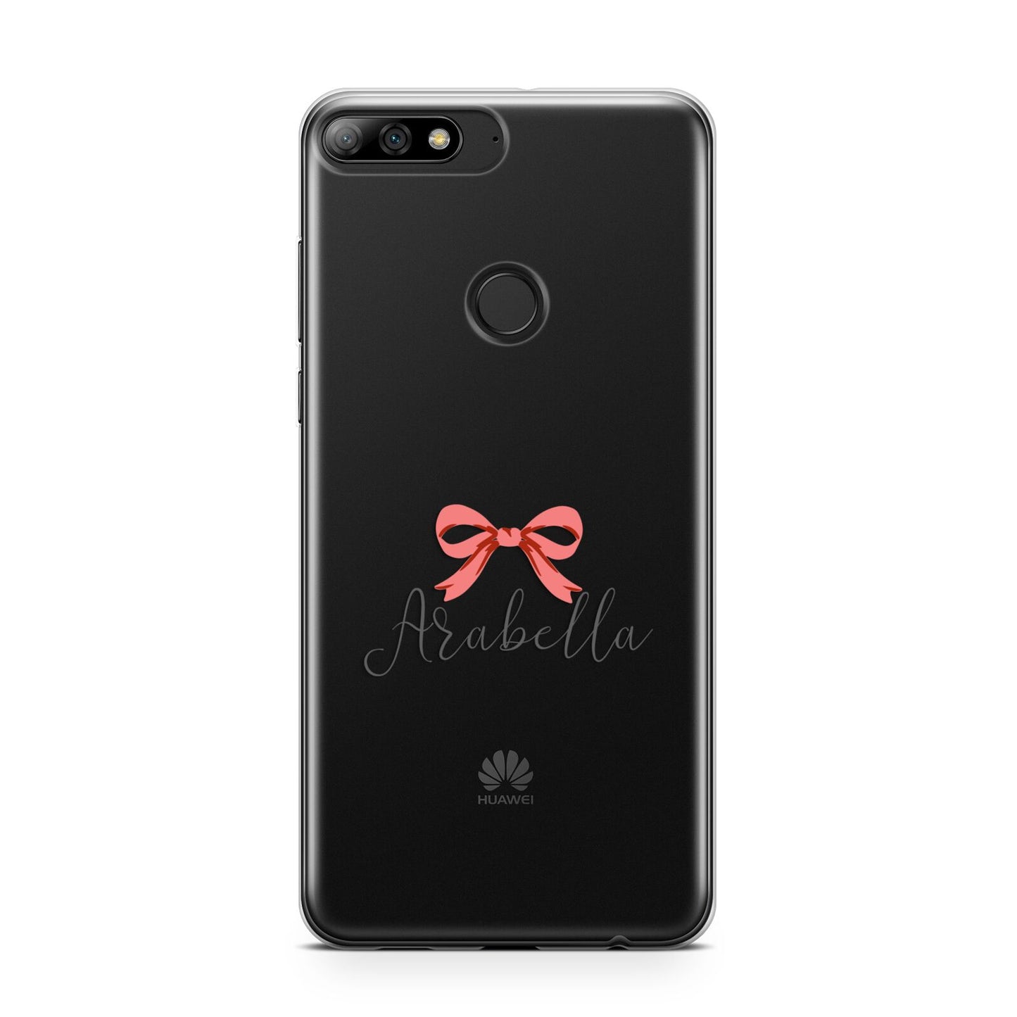 Personalised Christmas Bow Huawei Y7 2018