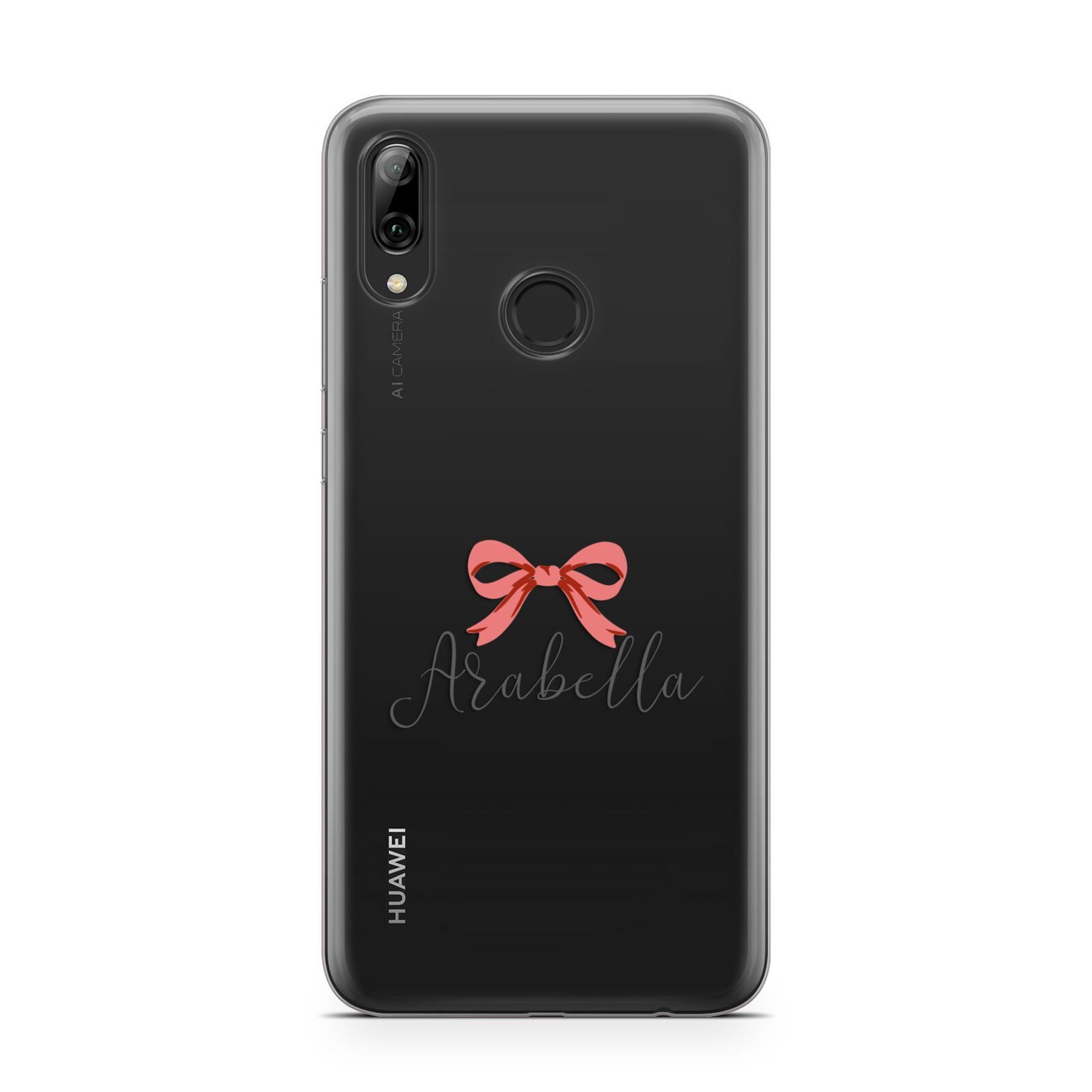 Personalised Christmas Bow Huawei Y7 2019