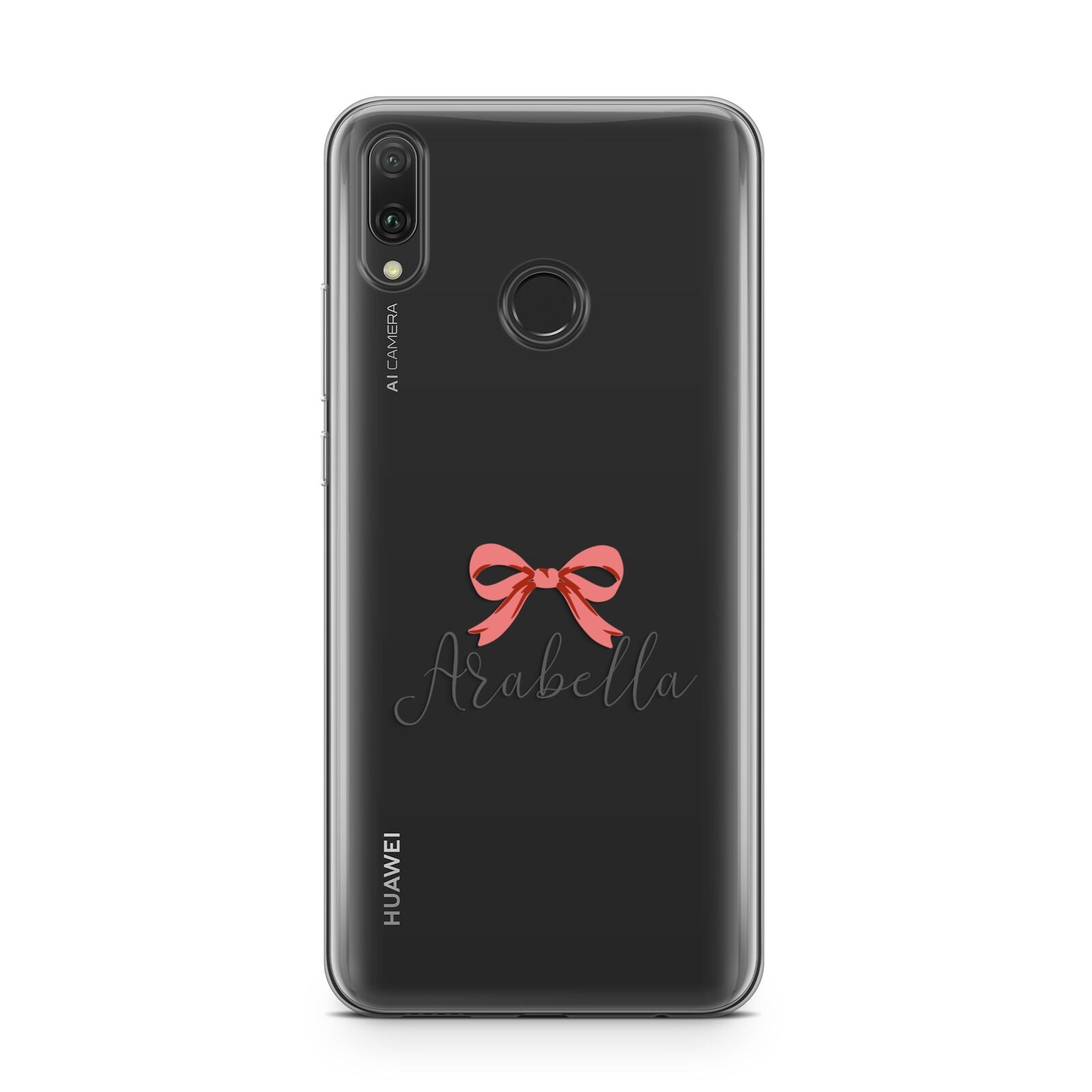 Personalised Christmas Bow Huawei Y9 2019