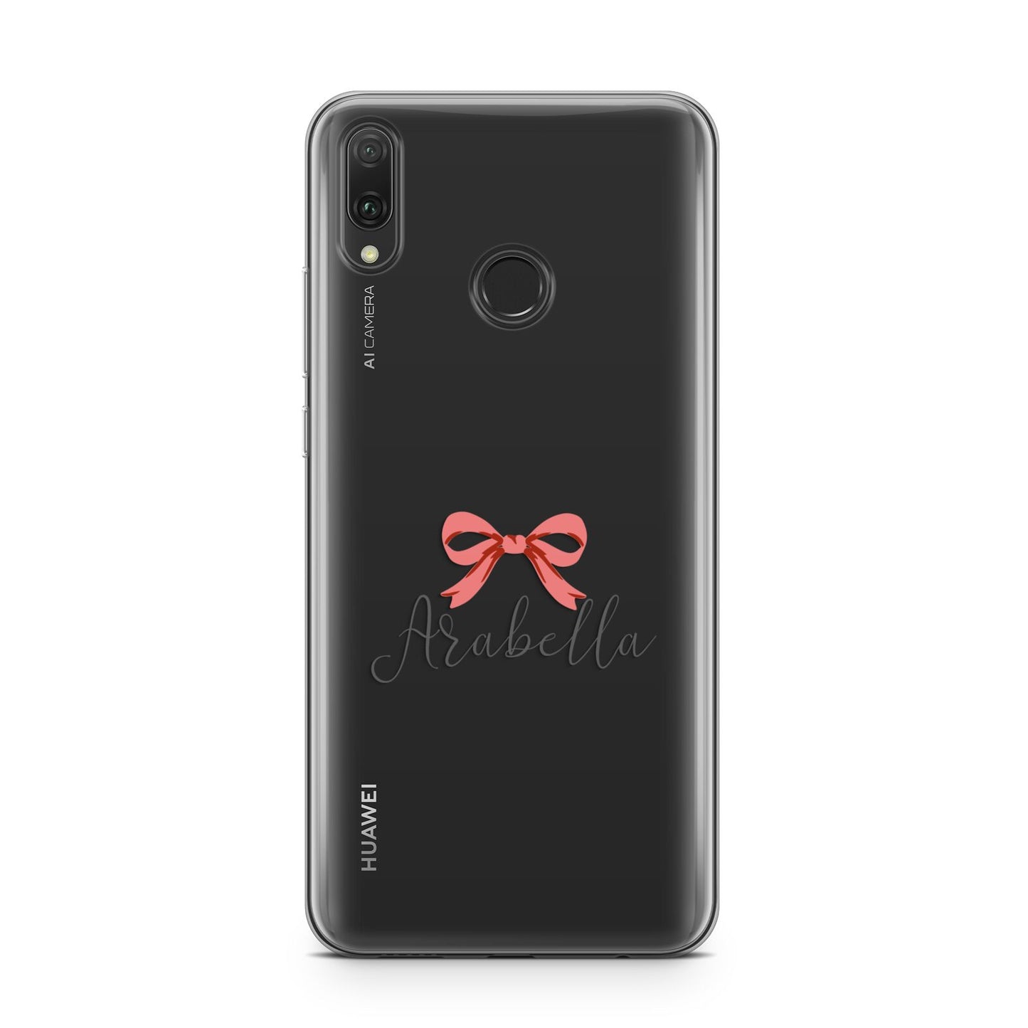 Personalised Christmas Bow Huawei Y9 2019