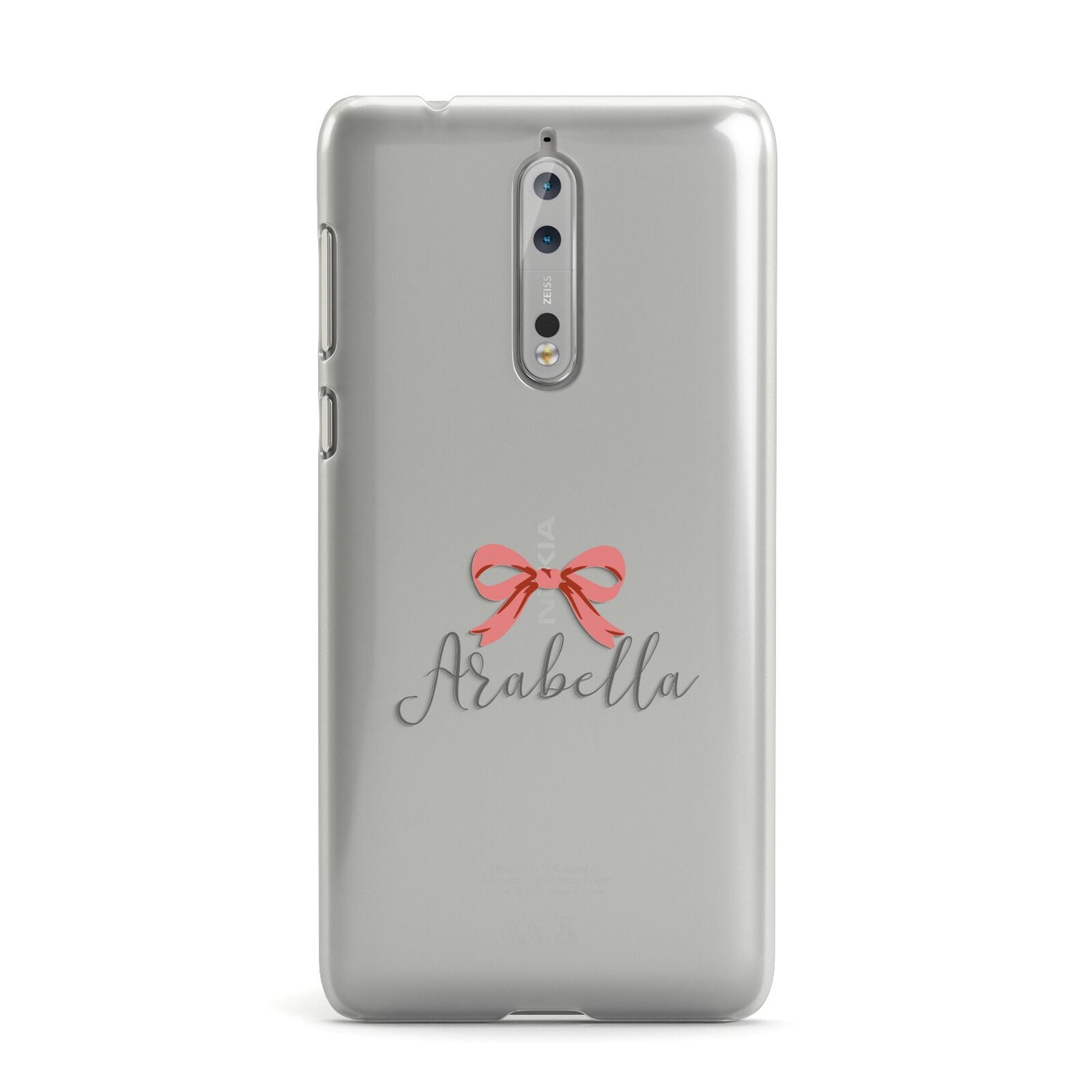 Personalised Christmas Bow Nokia Case