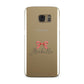 Personalised Christmas Bow Samsung Galaxy Case