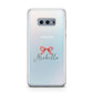 Personalised Christmas Bow Samsung Galaxy S10E Case
