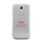 Personalised Christmas Bow Samsung Galaxy S4 Mini Case