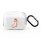 Personalised Christmas Chihuahua AirPods Pro Clear Case