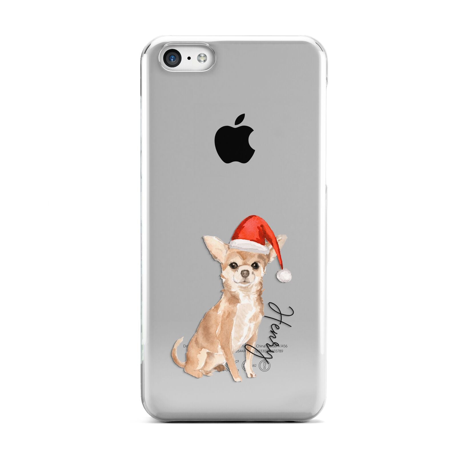 Personalised Christmas Chihuahua Apple iPhone 5c Case