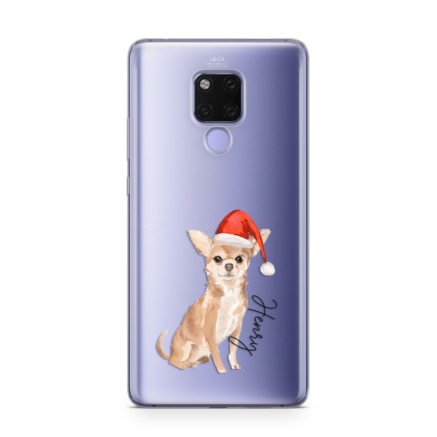 Personalised Christmas Chihuahua Huawei Mate 20X Phone Case
