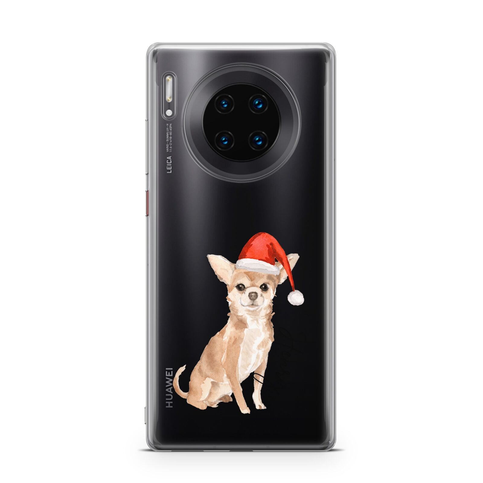 Personalised Christmas Chihuahua Huawei Mate 30 Pro Phone Case