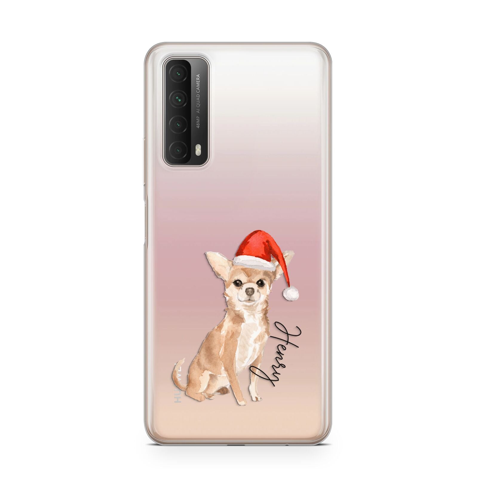 Personalised Christmas Chihuahua Huawei P Smart 2021