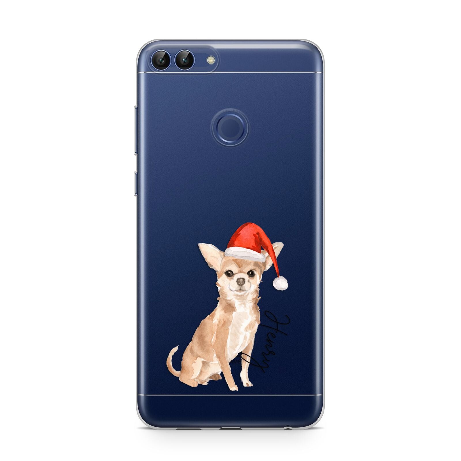 Personalised Christmas Chihuahua Huawei P Smart Case