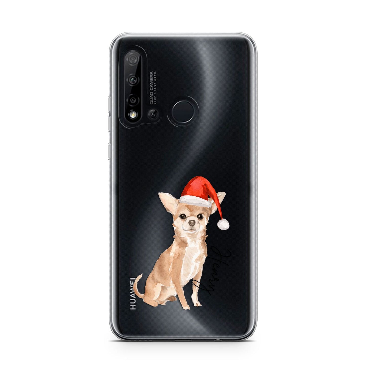 Personalised Christmas Chihuahua Huawei P20 Lite 5G Phone Case