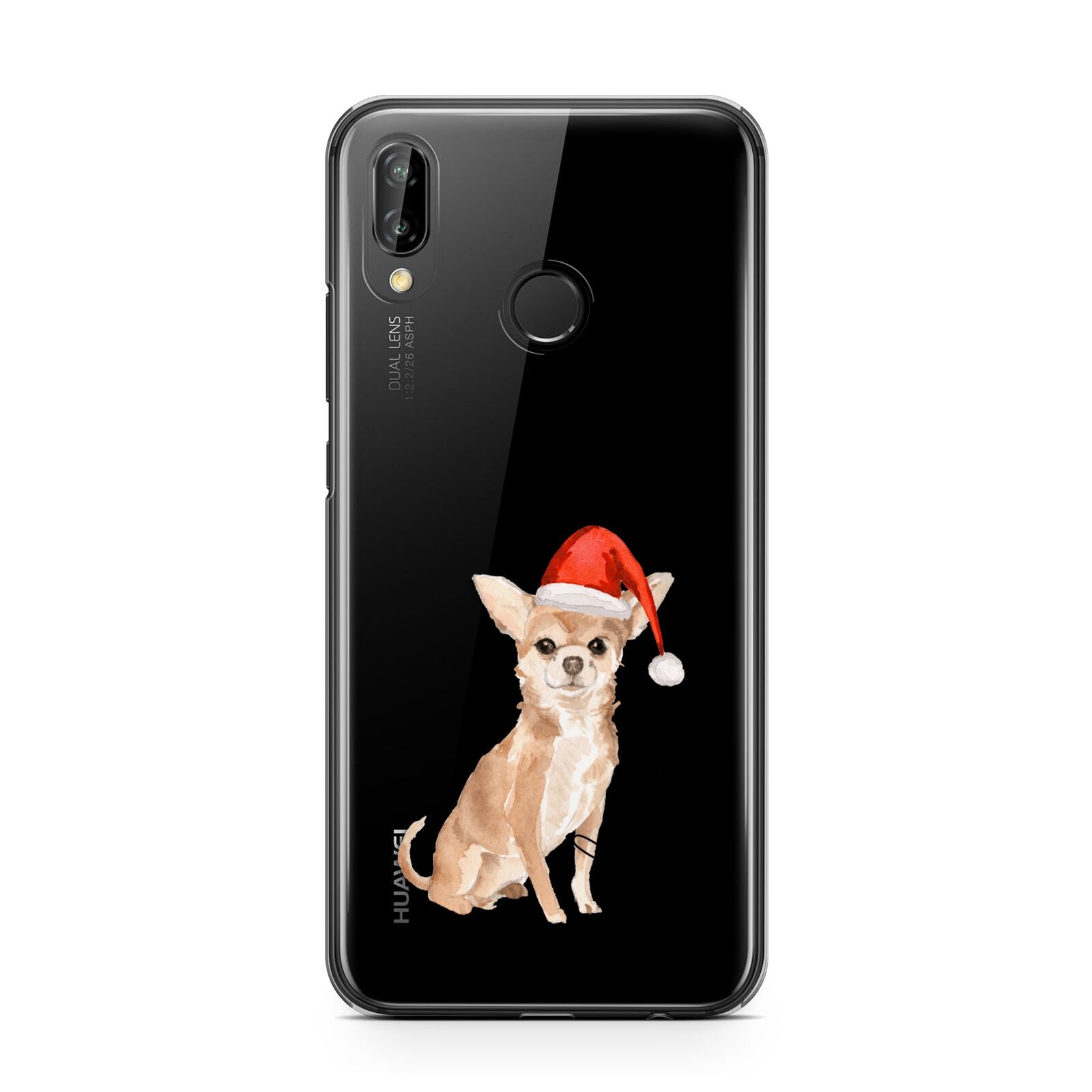 Personalised Christmas Chihuahua Huawei P20 Lite Phone Case