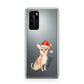Personalised Christmas Chihuahua Huawei P40 Phone Case