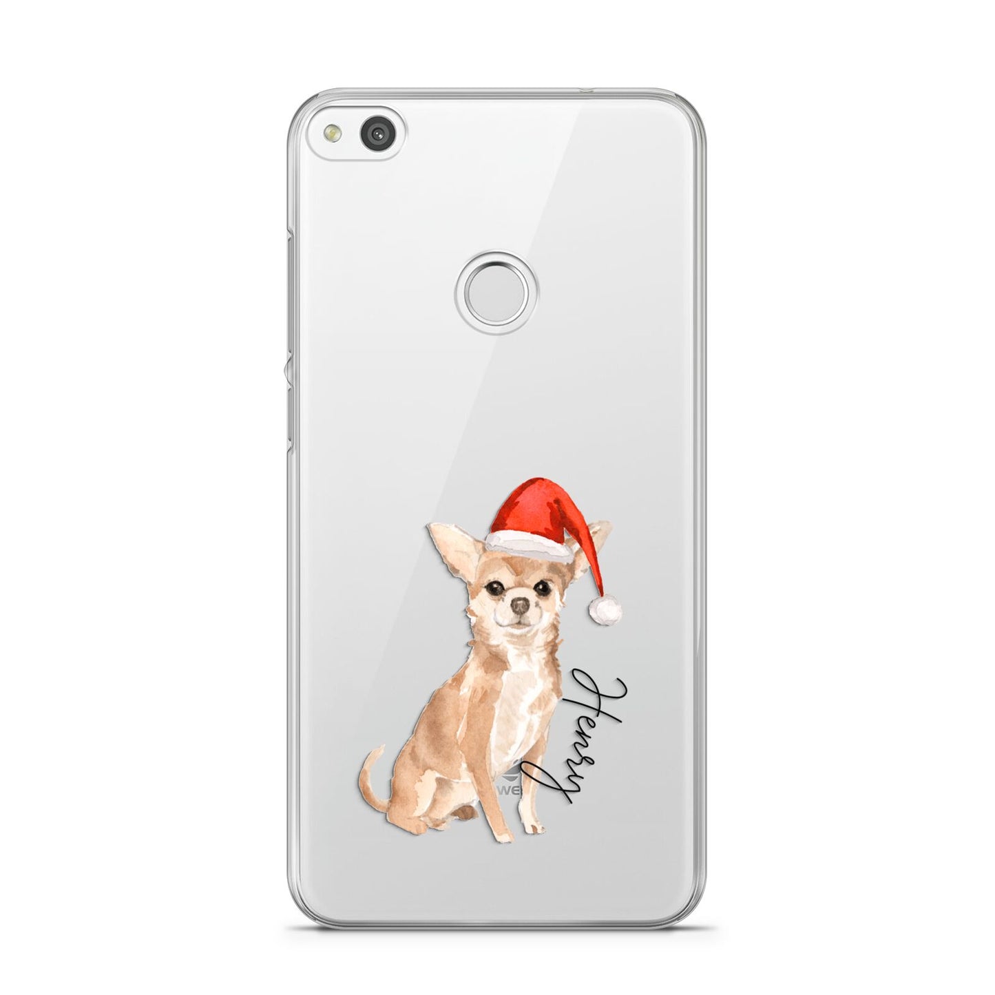Personalised Christmas Chihuahua Huawei P8 Lite Case