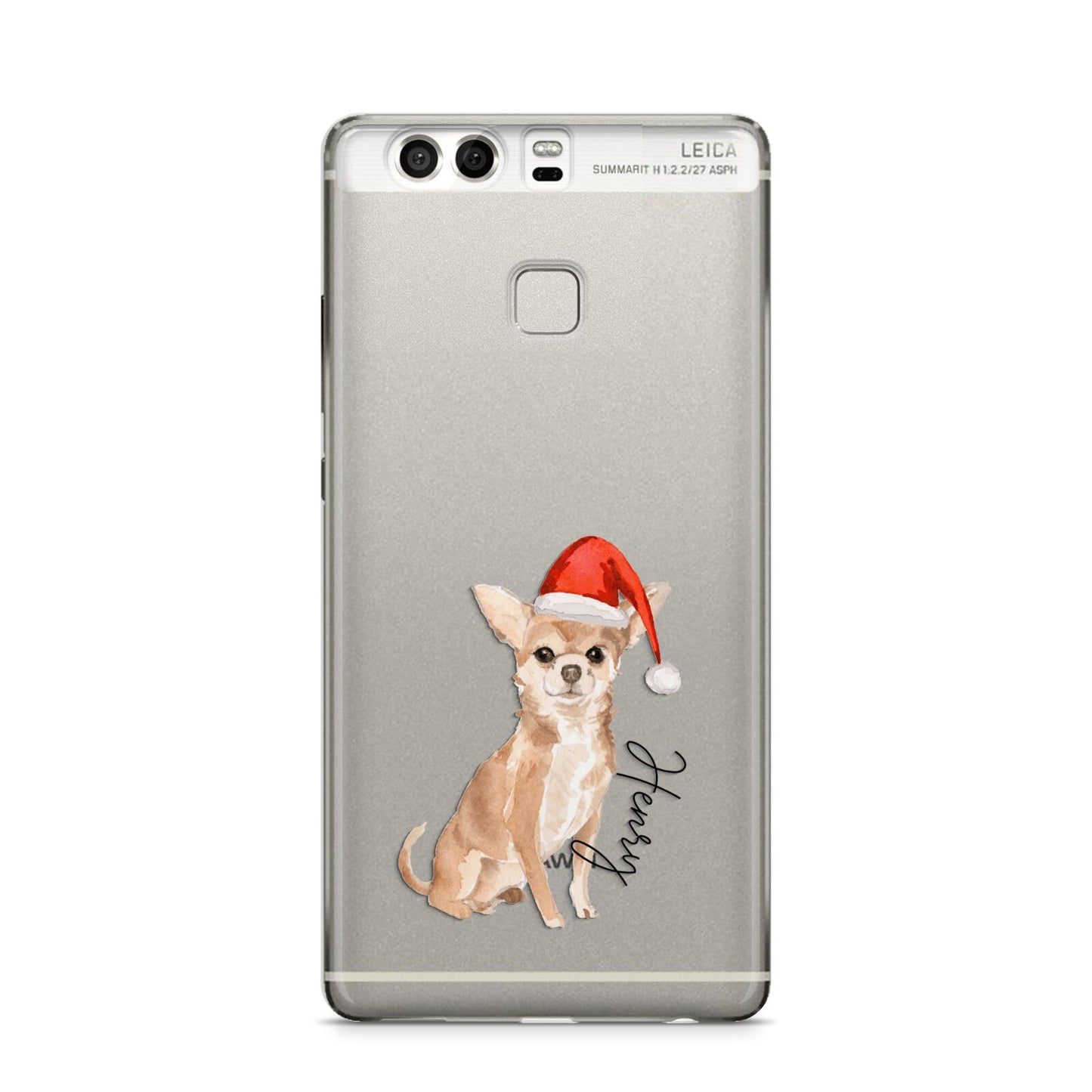 Personalised Christmas Chihuahua Huawei P9 Case