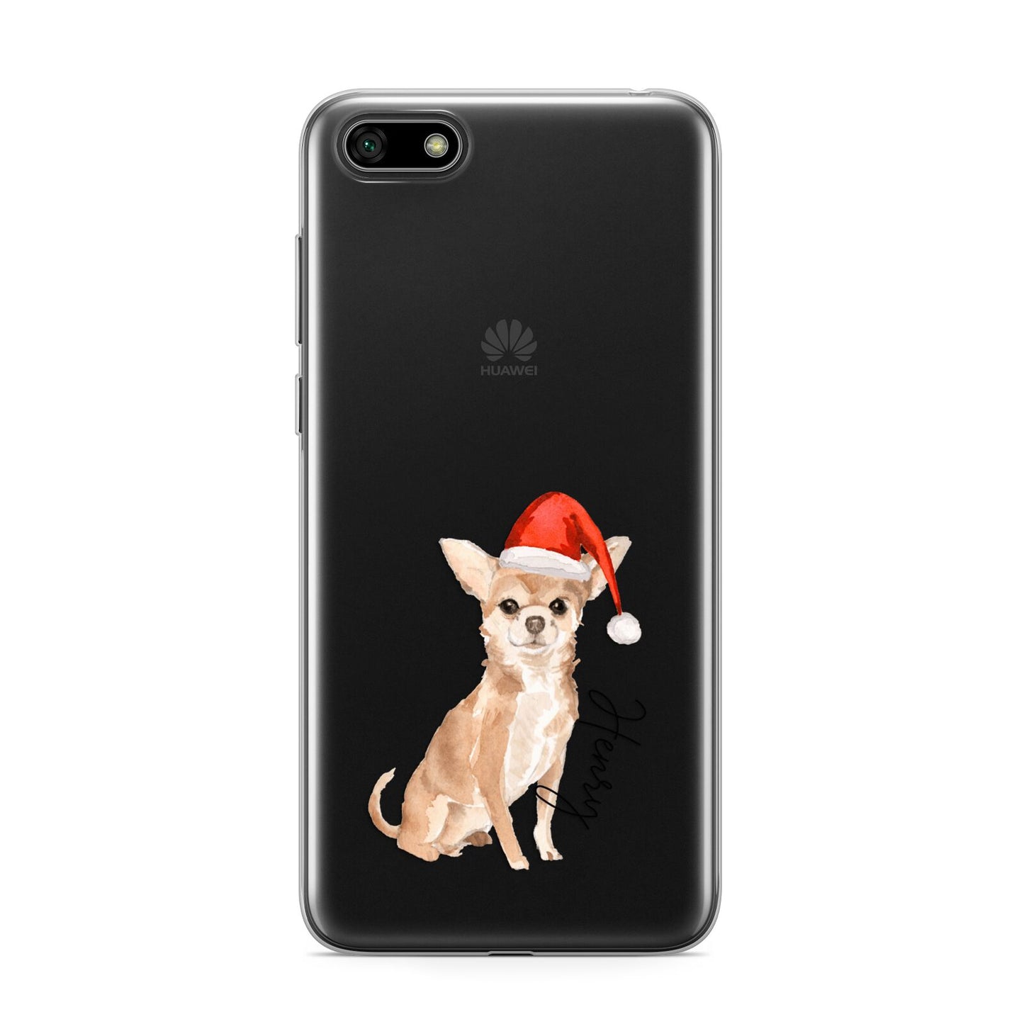 Personalised Christmas Chihuahua Huawei Y5 Prime 2018 Phone Case